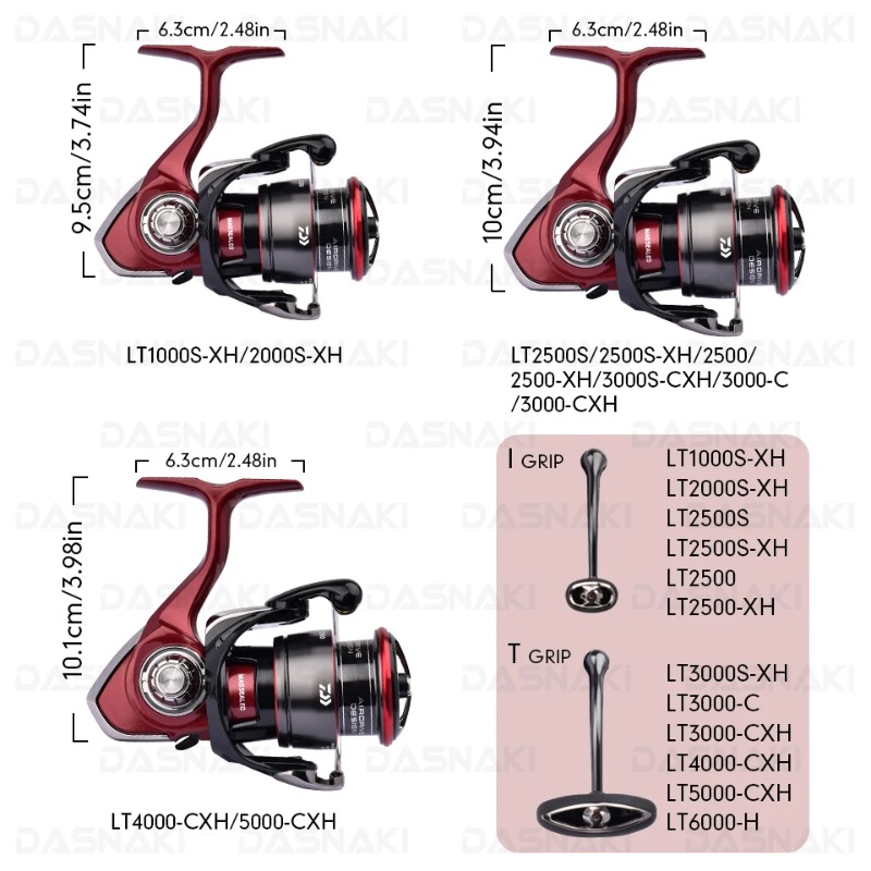 Daiwa Reel Fuego - Оригинальная рыболовная спиннинговая катушка DAIWA CS